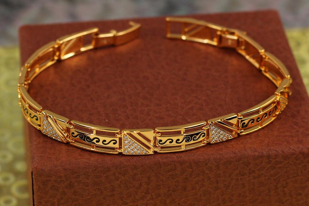 Браслет Xuping Jewelry Клеопатра 19,5 см 8 мм Золотистый