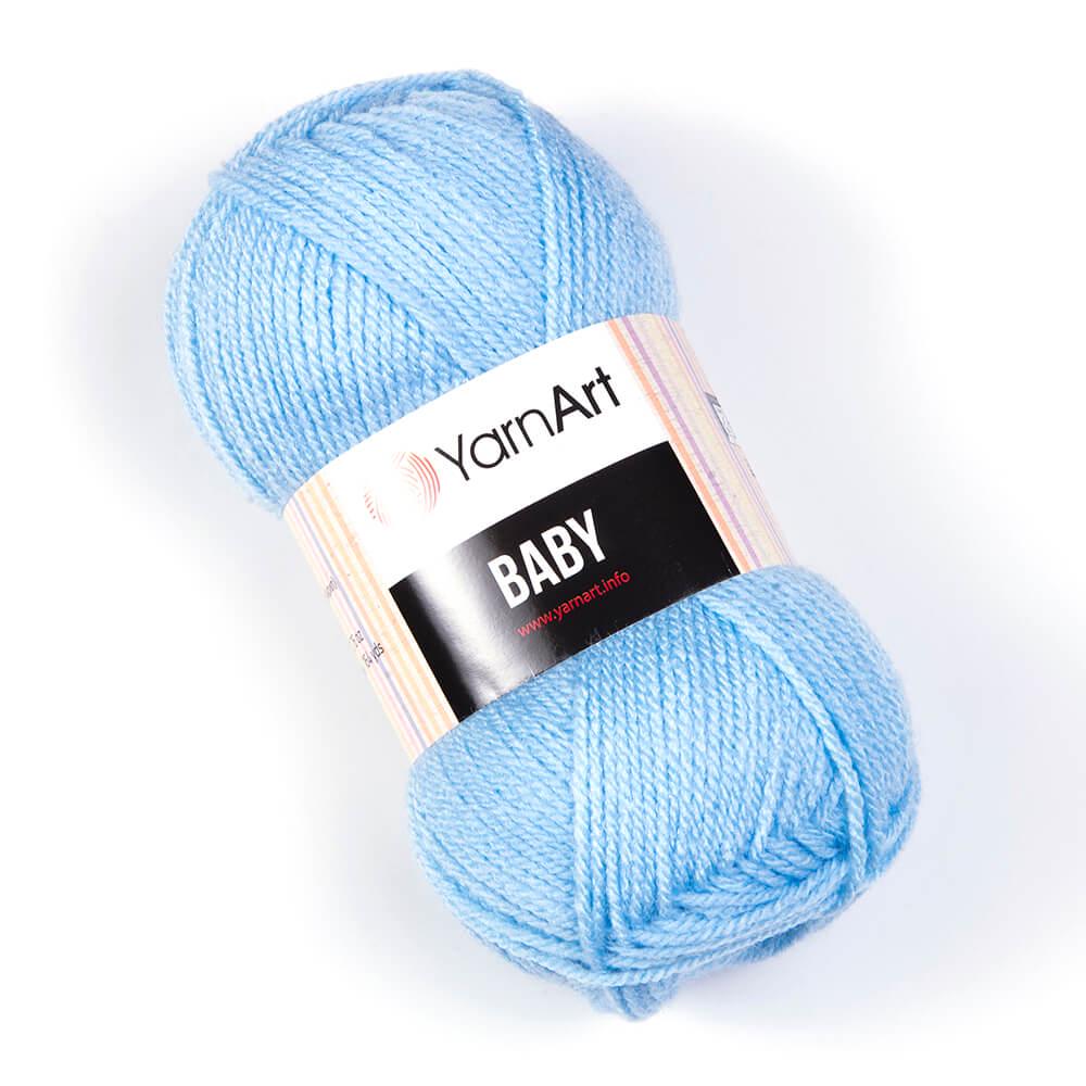 Пряжа YarnArt Baby 215 Голубой (5999)
