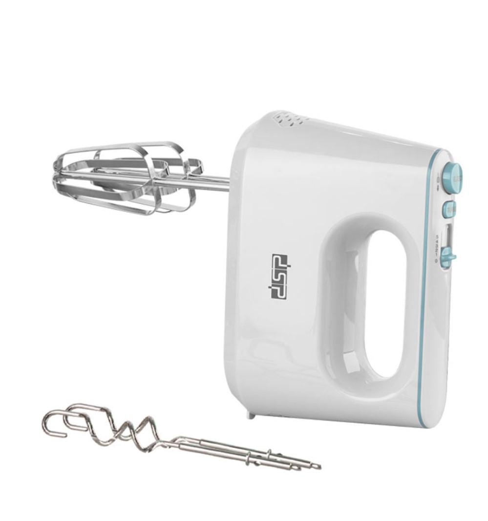 Миксер кухонный ручной DSP KM 2064 5 скоростей 300 Вт Белый (Mksr-4)