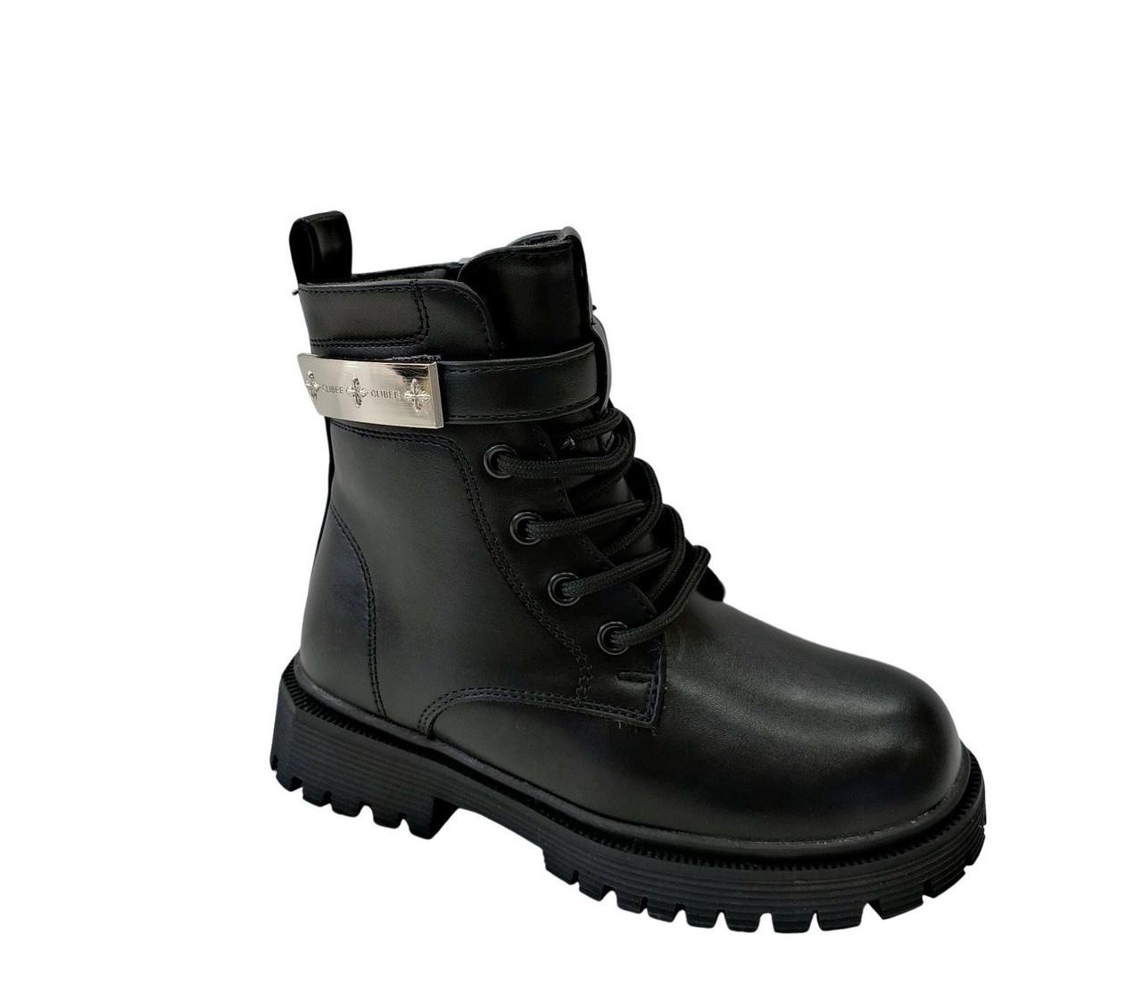 Ботинки зимние для девочек Clibee HB500500/26 р. 26 Черный