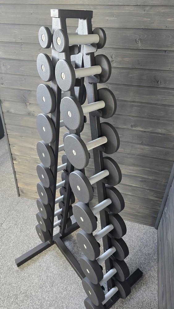 Ряд гантельный RN-Sport 1-10 кг со стойкой Black (2522948933_rn-spo_2) - фото 5 Ряд гантельный RN-Sport 1-10 кг со стойкой Black (2522948933_rn-spo_2) - фото 5