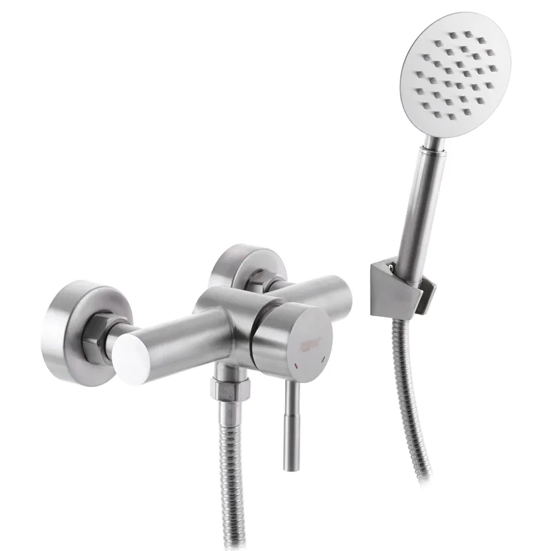 Смеситель для душа Zerix SUS 003 однорычажный Хром (ZX3168)