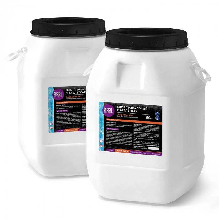 Средство для обеззараживания воды Poolman Long Chlor T90 50 кг - фото 3 Средство для обеззараживания воды Poolman Long Chlor T90 50 кг - фото 3