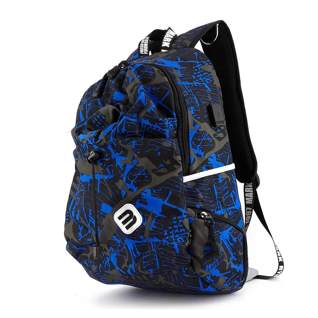 Рюкзак Рюкзак Mark Ryden MR6008 DynamicPlanet для ноутбука 15,6" с USB 23 л Темно-синий