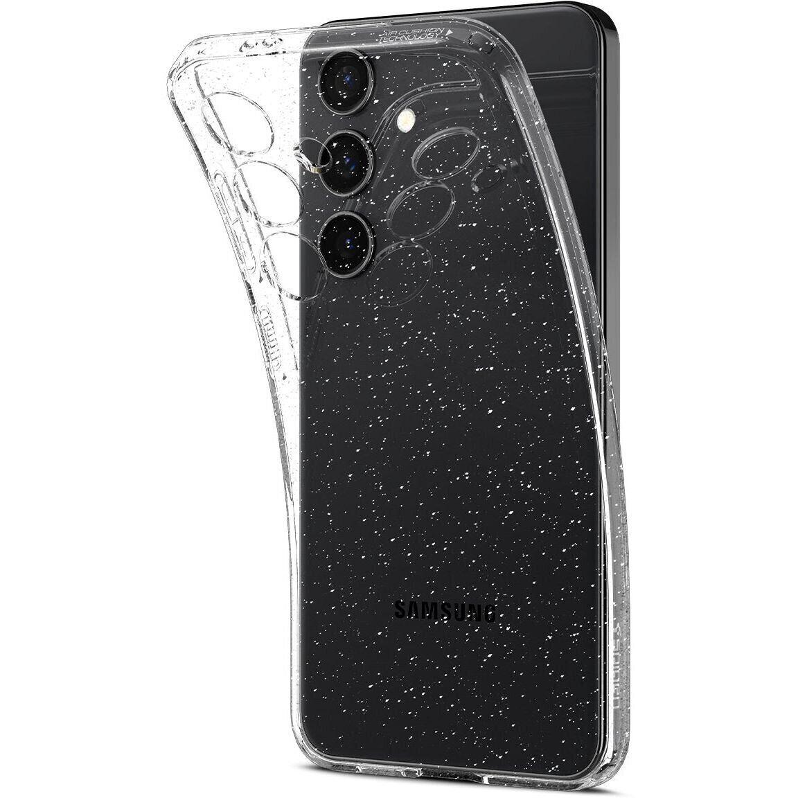 Чехол-накладка для телефона Spigen Liquid Crystal Glitter Samsung Galaxy S24 Crystal Quartz (ACS07345) - фото 4