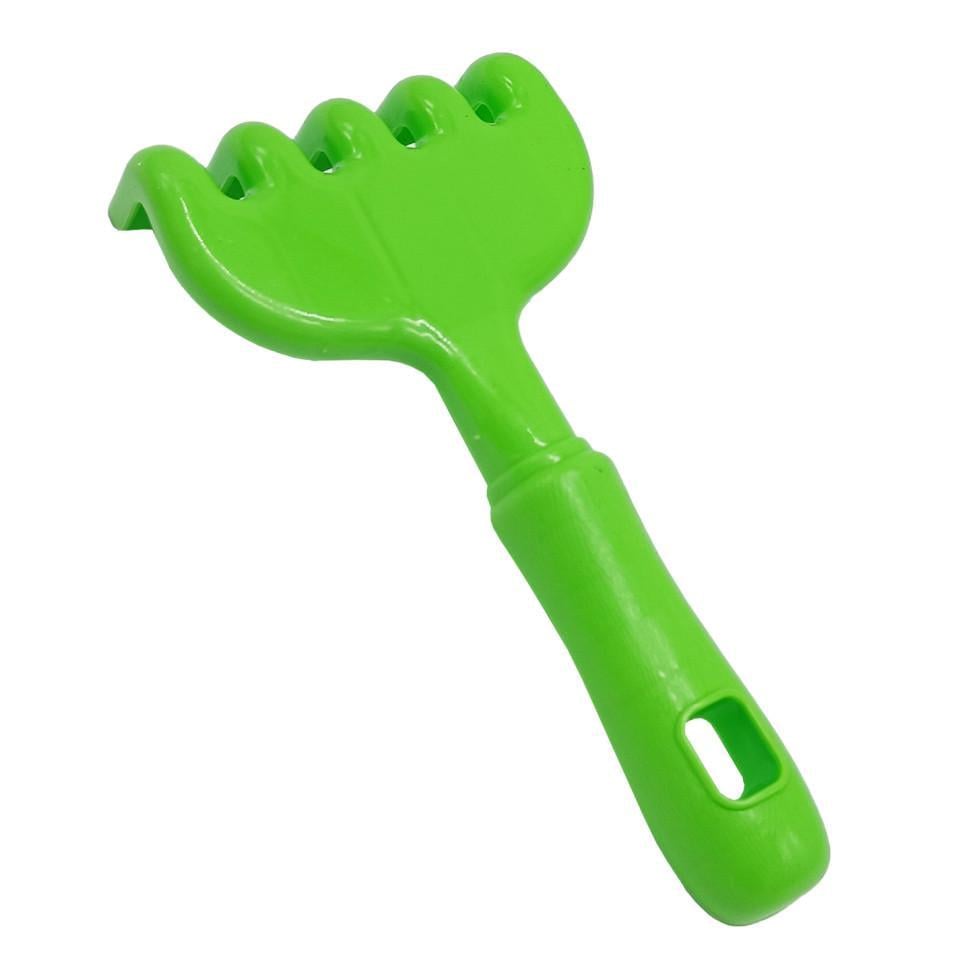 Дитячі іграшкові грабельки "Г-5" 1-107 18,5 см Зелений (RLT53167s65832)