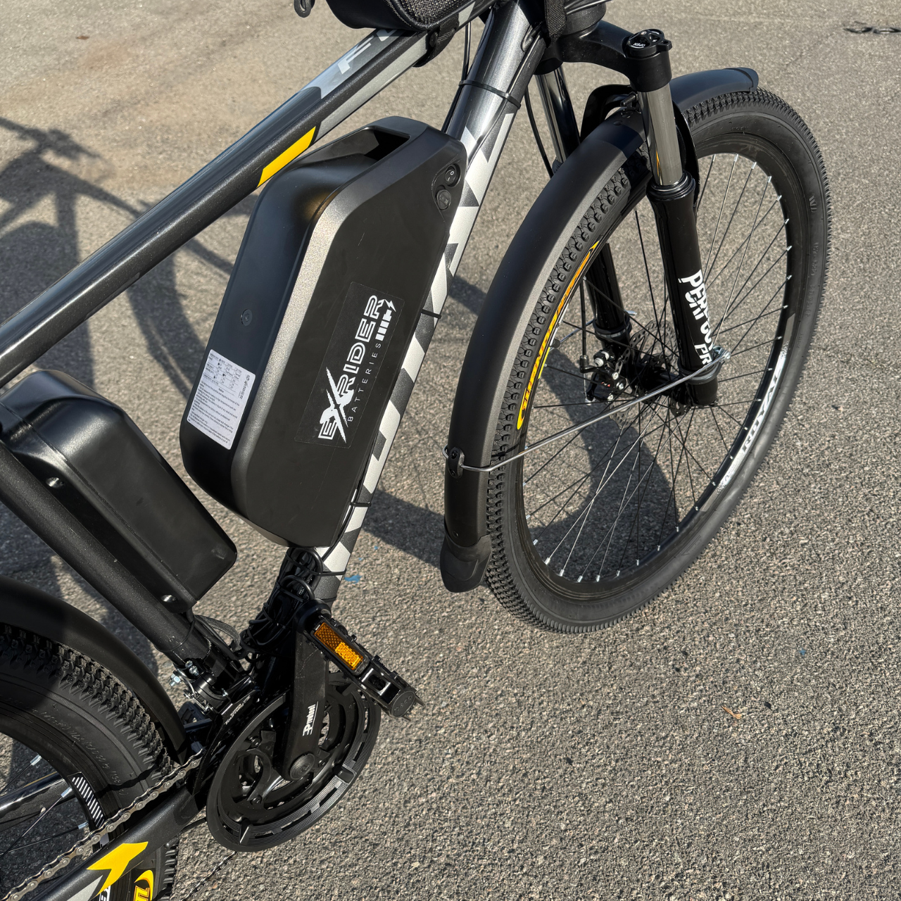 Велосипед з Е-комплектом з багажником Royal 29" FOX 2025 48 В 500 Вт MXSUS 18 Ah/до 65 км запас ходу - фото 5