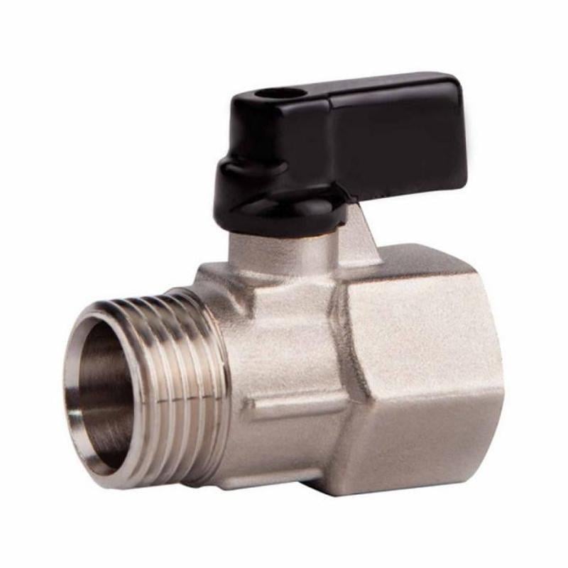 Кран шаровой SD Forte мини 1/2" ВН (SF266W15)