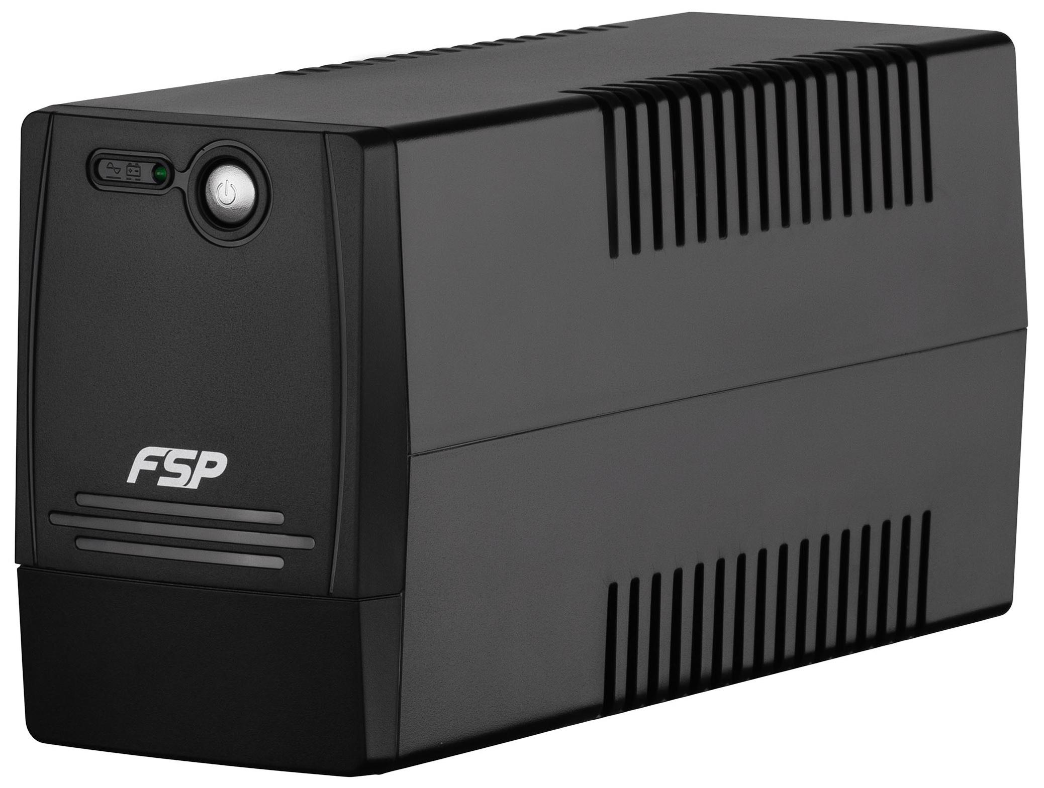 Источник бесперебойного питания FSP FP650 650VA 60W 4xC13 Черный (PPF3601406)