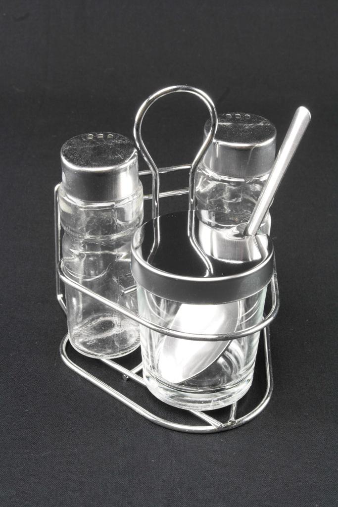 Набір для спецій A-Plus 1704 сіль/перець/оцет/серветниця (1704) - фото 3 Набір для спецій A-Plus 1704 сіль/перець/оцет/серветниця (1704) - фото 3