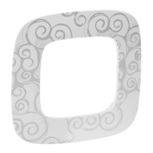 Рамка одноместная Legrand Valena Allure Нарцисс/Хром (754341)