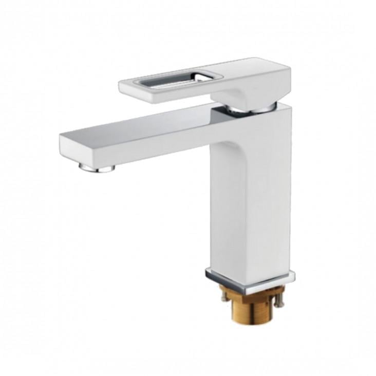 Смеситель для умывальника Gappo G1017-8 Белый/Хром (1033998)