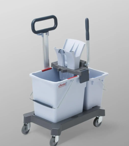 Vileda Двохвідерна система, 25 л + 10 л з транспортувальною ручкою УльтраСпідПро Vileda Двохвідерна система, 25 л + 10 л з транспортувальною ручкою УльтраСпідПро