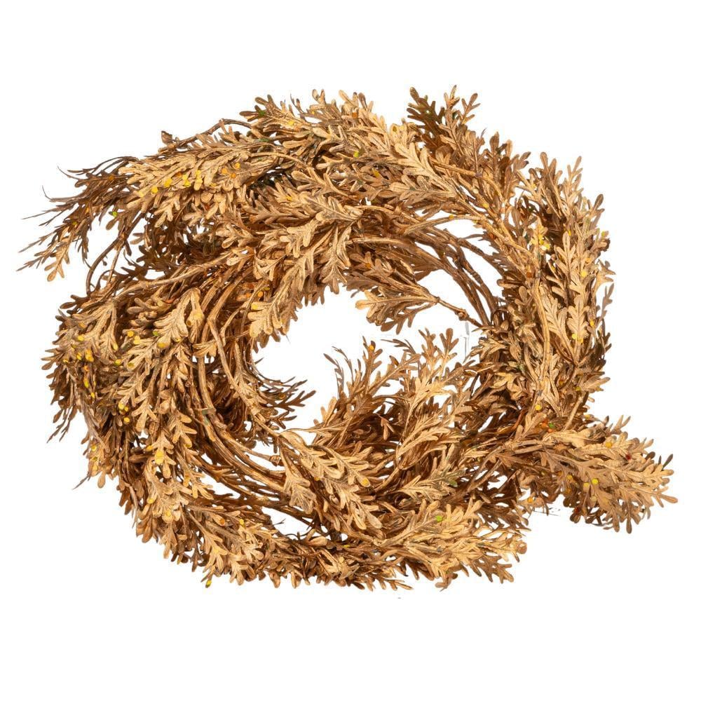 Гілка декоративна Золото на листі 180 см