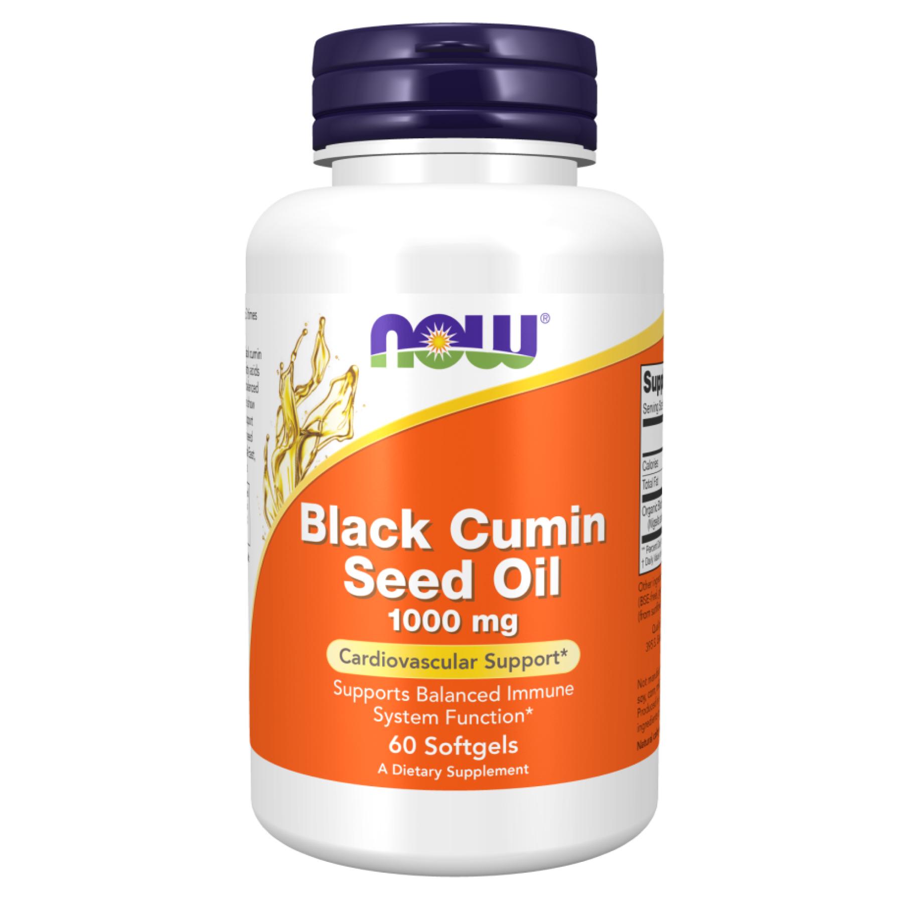 Добавка Black Cumin Seed Oil 1,000 mg 60 sgels (2022-10-0675)