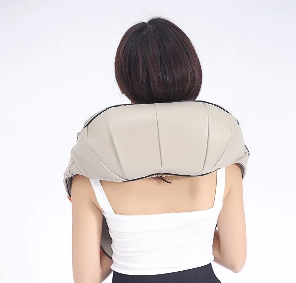 Масажер шиацу 4 кнопки для шиї плечей і спини з функцією підігріву 65W - фото 11 Масажер шиацу 4 кнопки для шиї плечей і спини з функцією підігріву 65W - фото 11