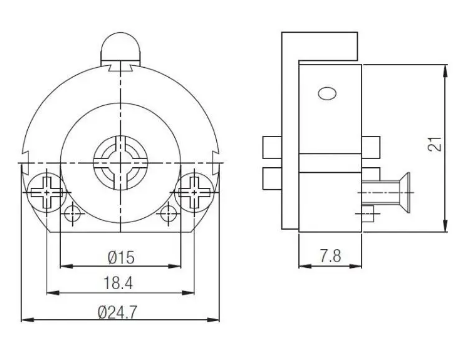 Секрет крестовой на 5 ключей (4975-5) - фото 4