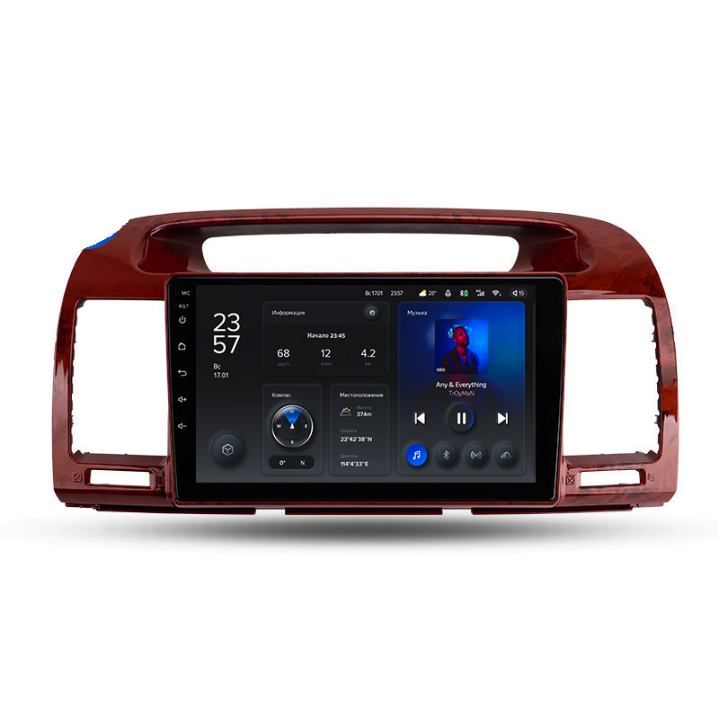 Автомагнитола штатная Teyes X1 для Toyota Camry 5 XV 30 2001-2006 Android 2/32 Гб Wi-Fi/4G вариант B (1674045147)