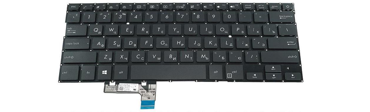 Клавиатура для ноутбука Asus U3100 U3100UN матовая 0KNB0-2629RU00)