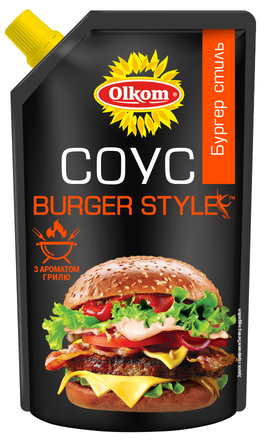 Соус Олком Burger style 30% 180 г (4820260570442)