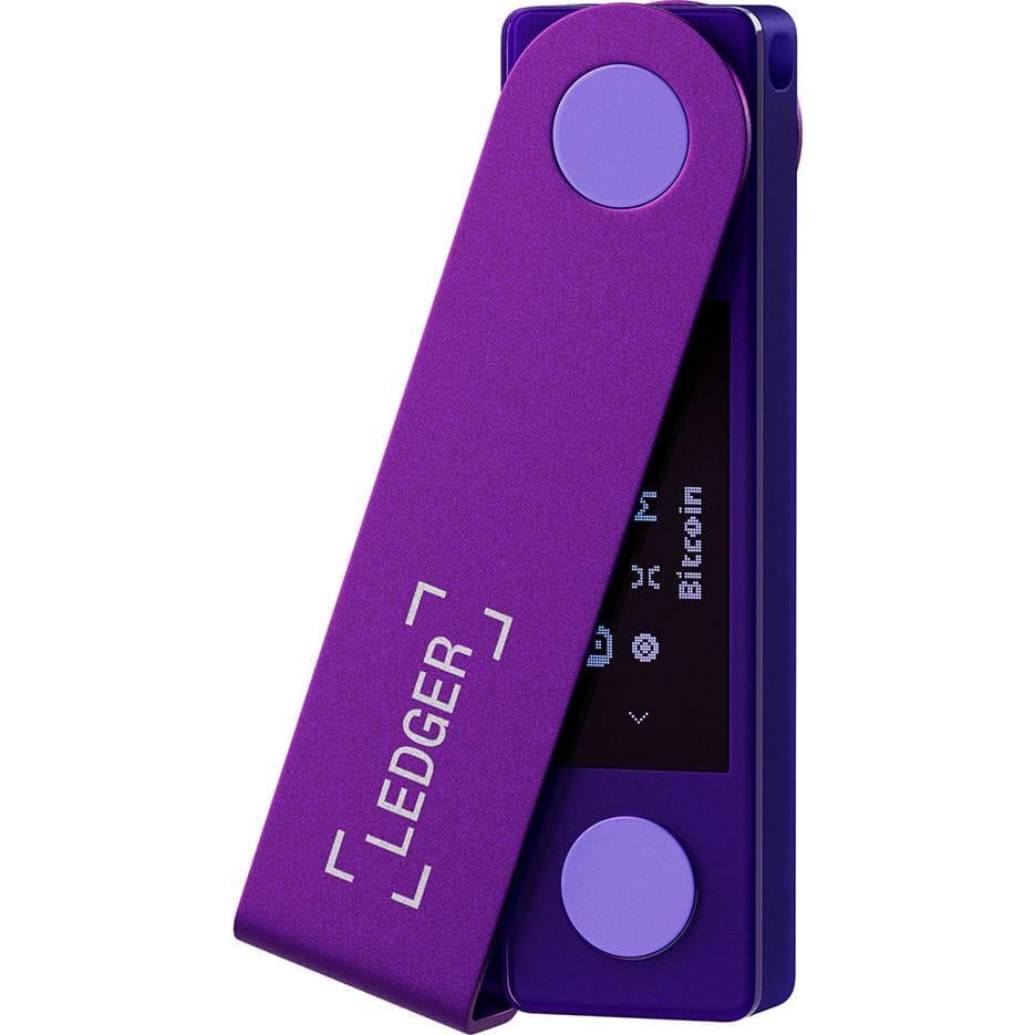 Гаманець для криптовалют Ledger Nano X Amethyst Purple (23936113)