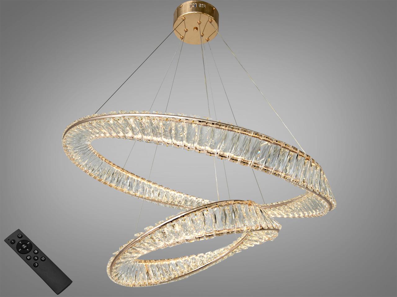 Люстра-подвес хрустальная LED 548/800+500G (2437588732)