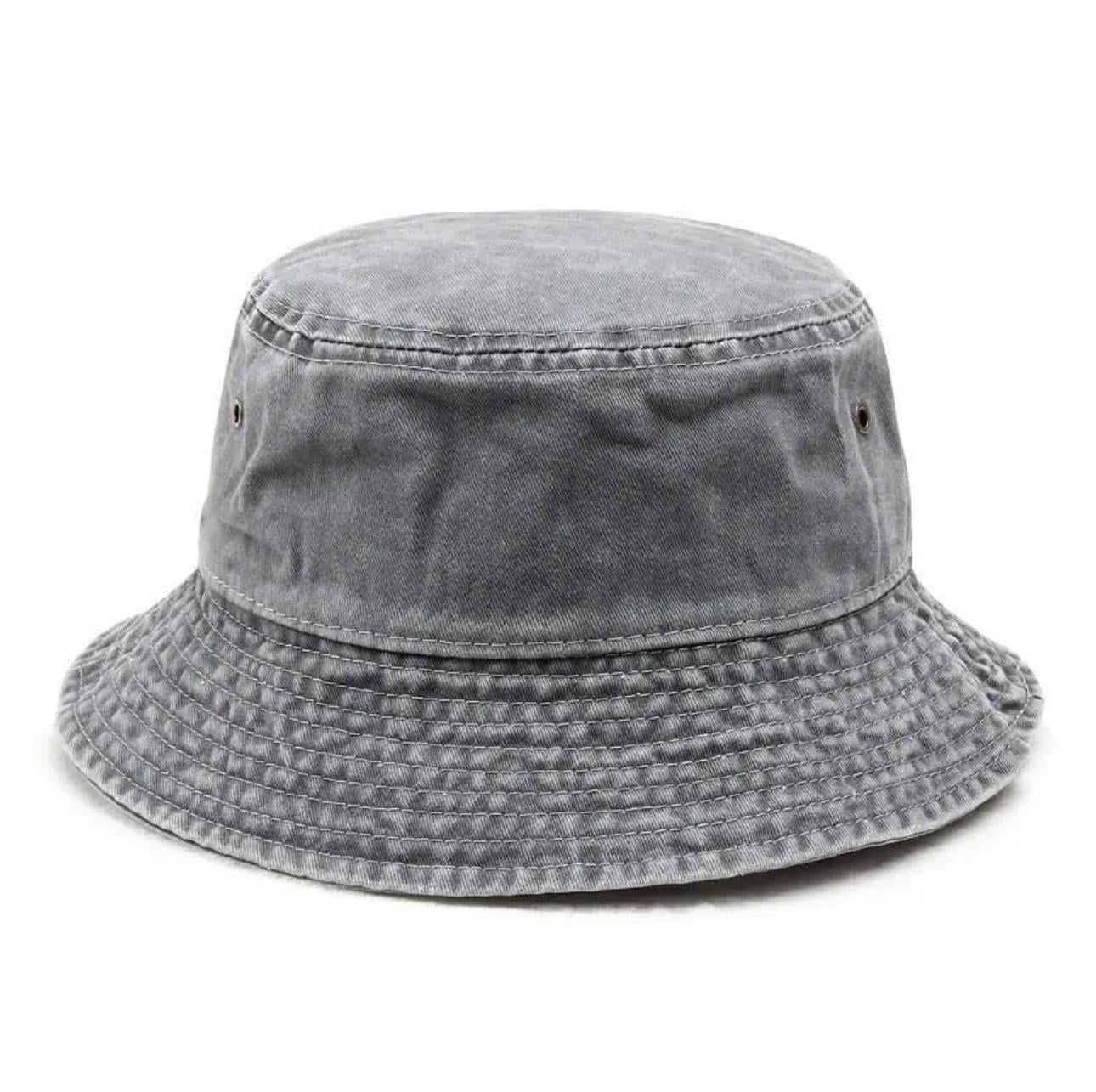 Панама вываренная унисекс Светло-серый (01275)