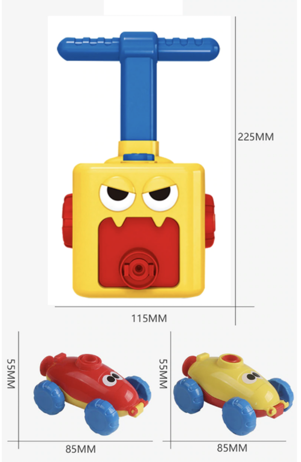 Дитяча інтерактивна іграшка Аеромобіль Balloon car набір для надування кульок - фото 4 Дитяча інтерактивна іграшка Аеромобіль Balloon car набір для надування кульок - фото 4
