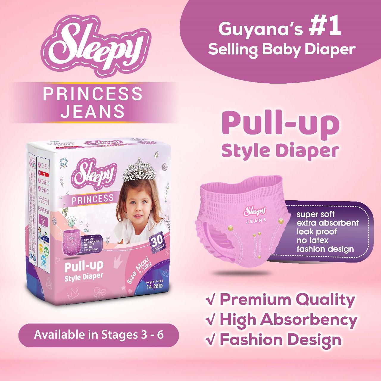 Подгузники-трусики детские Sleepy Princes Training Midi 3 4-9 кг 34 шт. (000006312) - фото 5 Подгузники-трусики детские Sleepy Princes Training Midi 3 4-9 кг 34 шт. (000006312) - фото 5