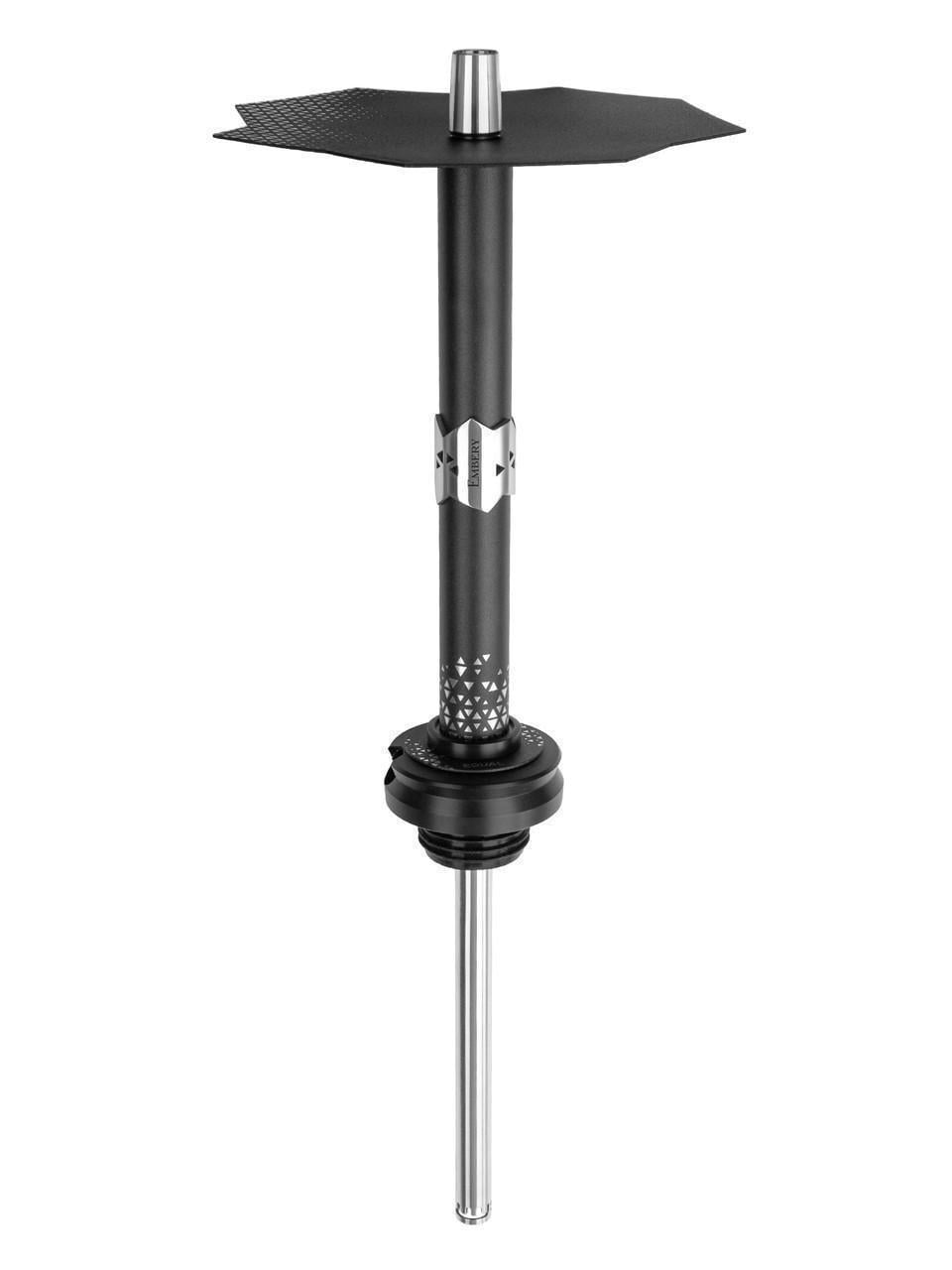 Кальян Embery Equal Black Silver Drop Clear - фото 2 Кальян Embery Equal Black Silver Drop Clear - фото 2