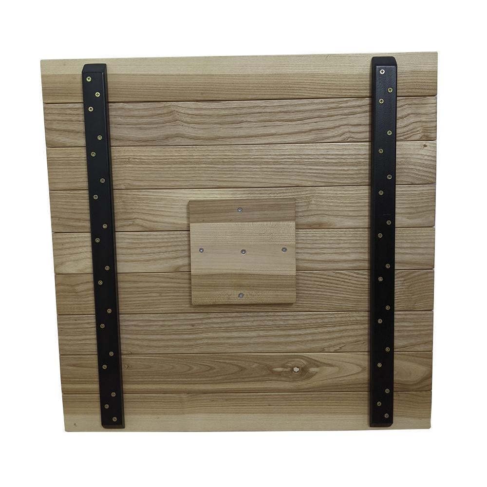 Стільниця Lofty квадратна з ламелей ясена 600х600 мм - фото 2 Стільниця Lofty квадратна з ламелей ясена 600х600 мм - фото 2