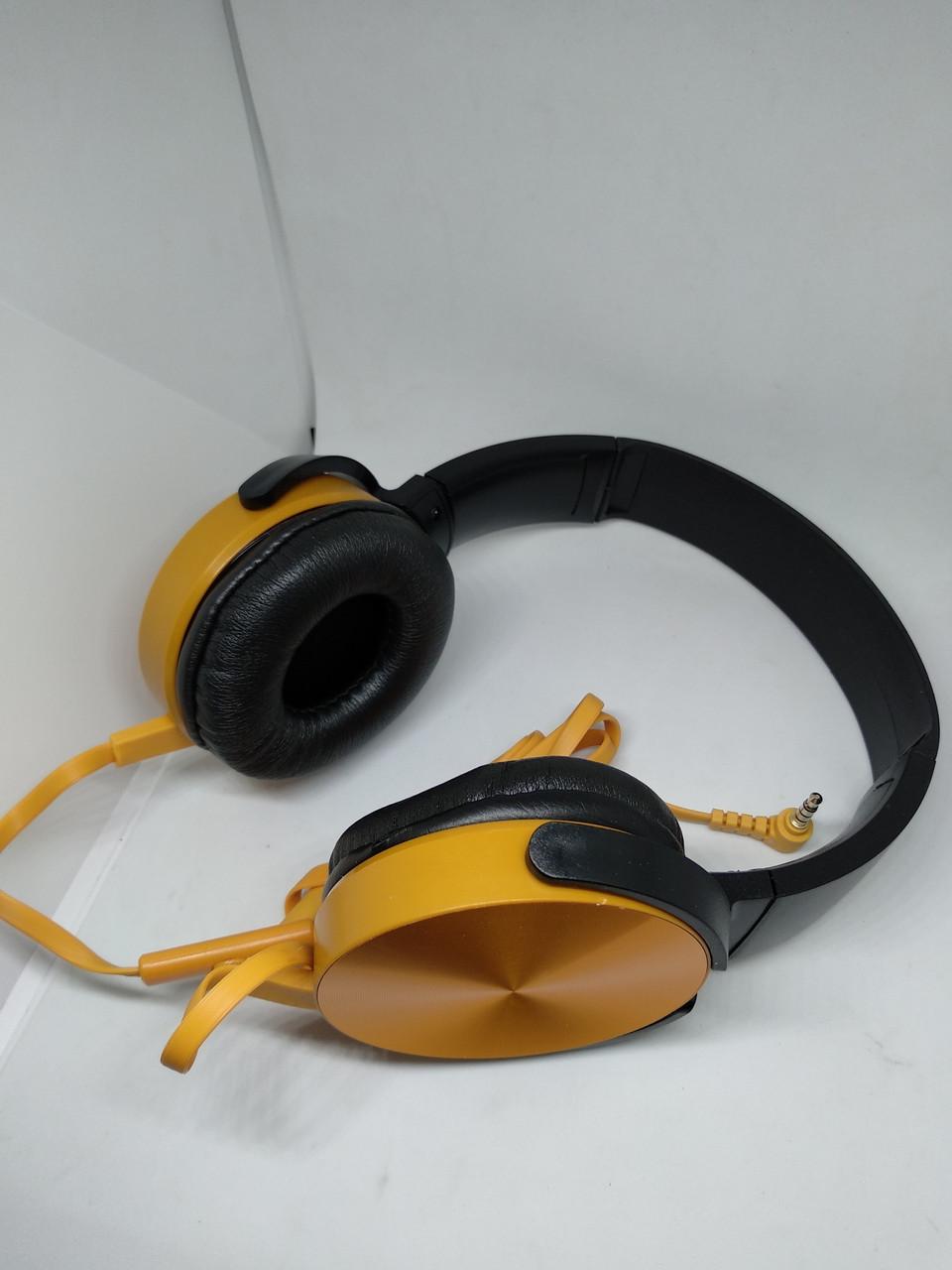 Наушники накладные Extra Bass MDR-XB450 Gold - фото 4