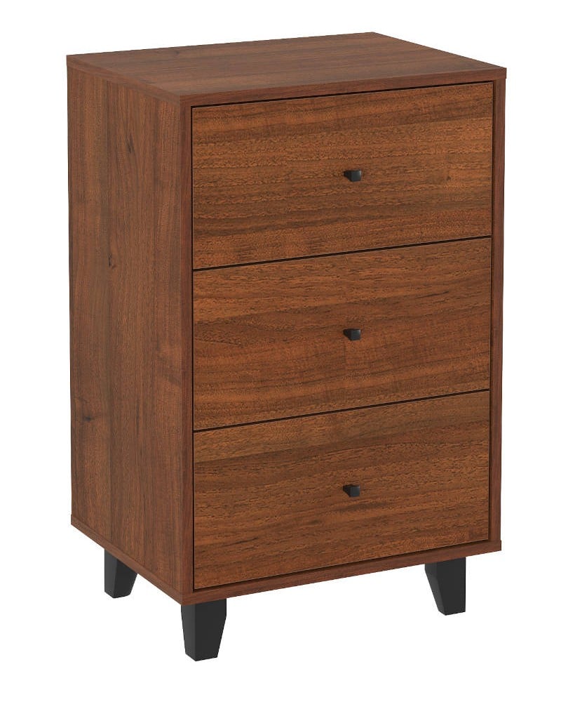 Комод с ящиками Компанит Комод 33 52х40х82 см Орех (15368) Комод с ящиками Компанит Комод 33 52х40х82 см Орех (15368)