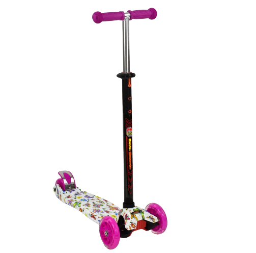 Самокат детский Scooter Maxi Style Butterfly WP (2T1047)