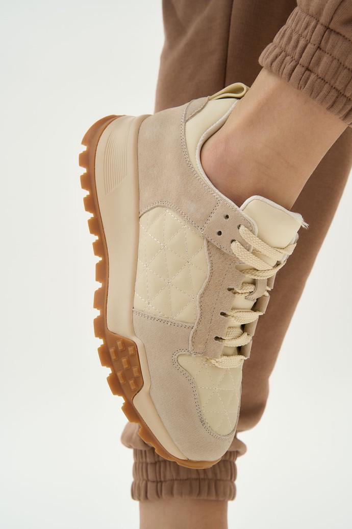 Кроссовки женские LONZA р. 38 Бежевый (180852) - фото 5 Кроссовки женские LONZA р. 38 Бежевый (180852) - фото 5