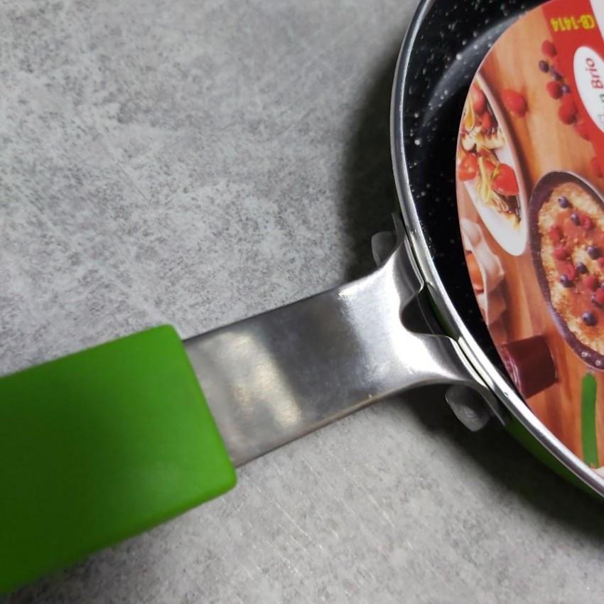 Сковорода Con Brio Granite mini CB-1414 14 см Зеленый - фото 4