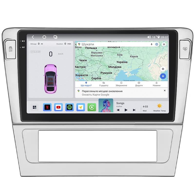 Автомагнитола штатная Lesko для Skoda Superb I Рестайлинг 2006-2008 4/64 QLED CarPlay 4G Wi-Fi GPS Prime 9" (27282016) Автомагнитола штатная Lesko для Skoda Superb I Рестайлинг 2006-2008 4/64 QLED CarPlay 4G Wi-Fi GPS Prime 9" (27282016)