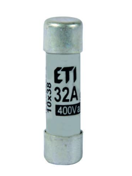 Запобіжник циліндричний плавкий ETI CH 32A gG 10x38 мм (2651022)