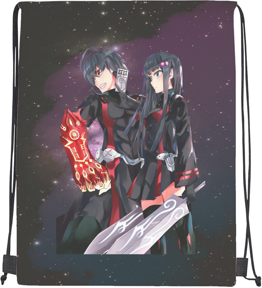 Мішок спортивний Sousei No Onmyouji Дві зірки Онмеджі (20302023)