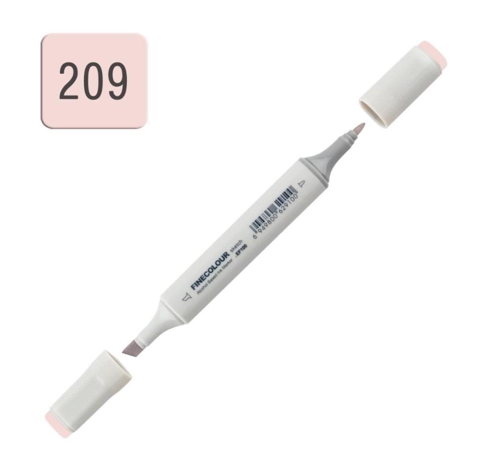 Маркер спиртовий Finecolour Sketchmarker 209 RV209 Темна троянда (EF100-209) - фото 2