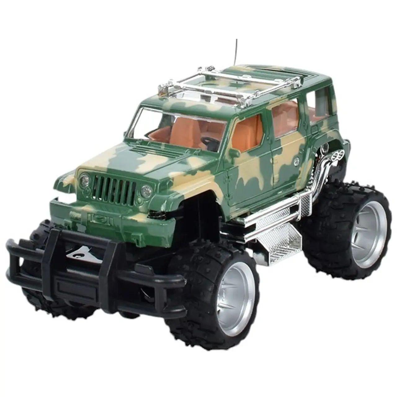 Радиоуправляемая игрушка Limo Toy Военный Джип Олива (M 4962)