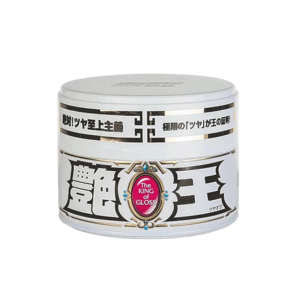 Воск твердый для светлого кузова SOFT99 The King of Gloss White 300 г (29423839)