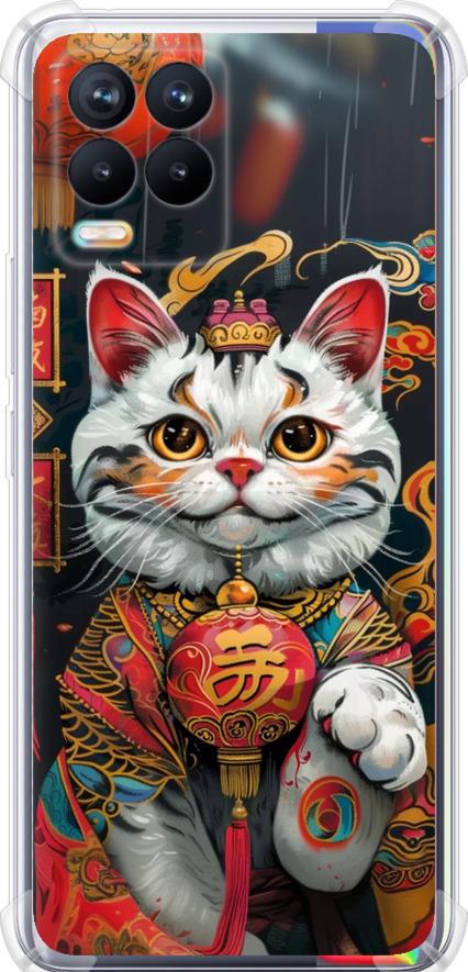 Чехол на Realme 8 China Cat v2 (6135sp-2303-42517)