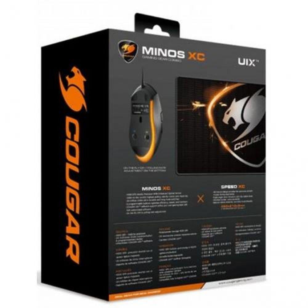 Миша Cougar Minos XC USB 4000 dpi Black (98991) - фото 4