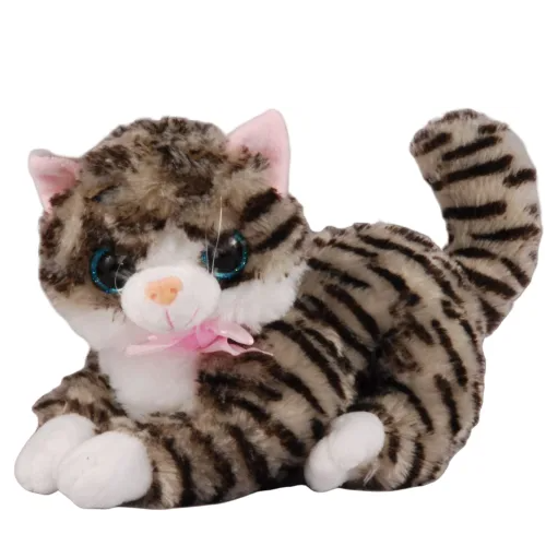 М'яка іграшка Копиця Кіт 004 великі очі 25 см (25437-5 S) - фото 2