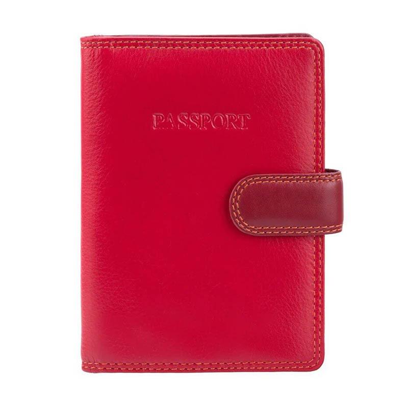 Обложка для паспорта Visconti RB75 Sumba Red Multi (35962)