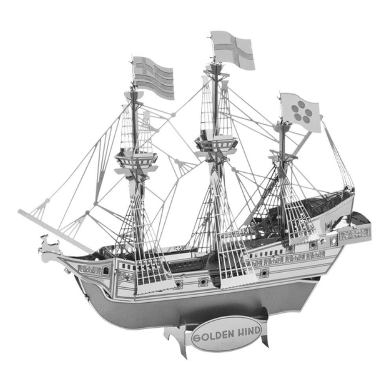 Конструктор металлический 3D Корабль - фото 2