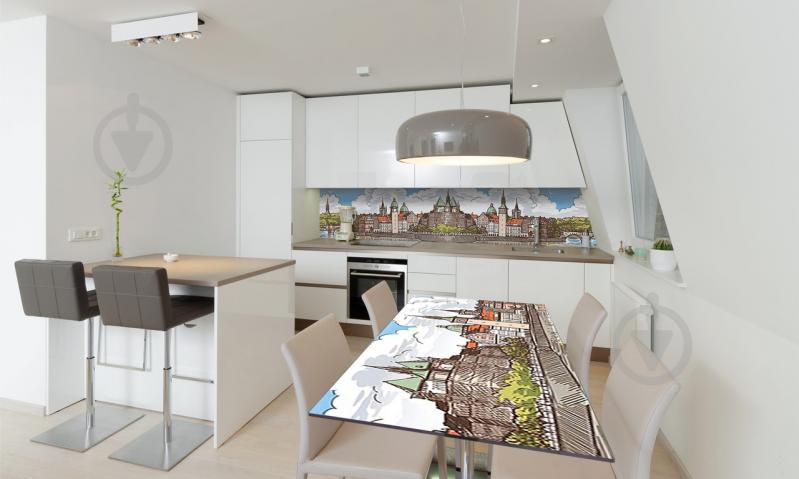 Наклейка вінілова на стіл Zatarga «Фортеця» 600х1200 мм Z180802st