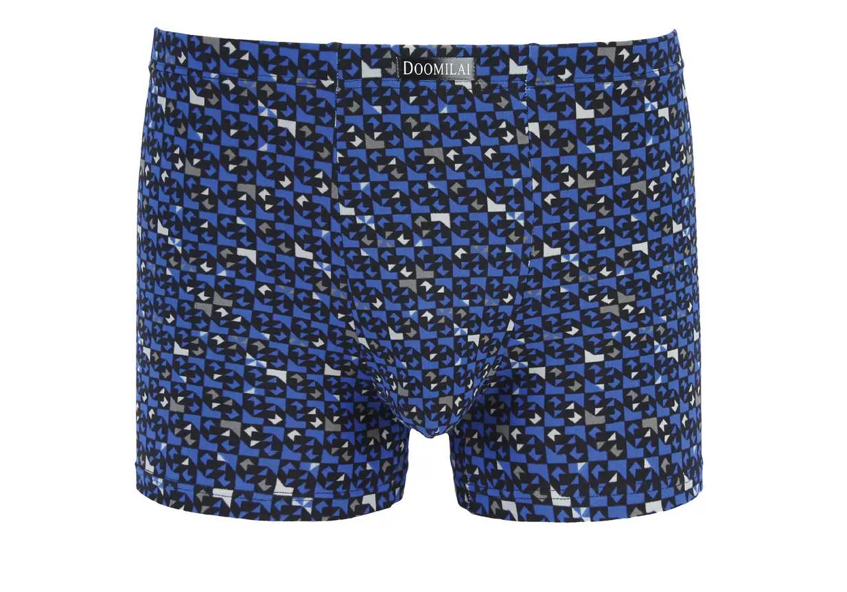 Мужские боксеры Батал стрейчевые Indena doomilai 5XL 2 шт. Синий (01489)