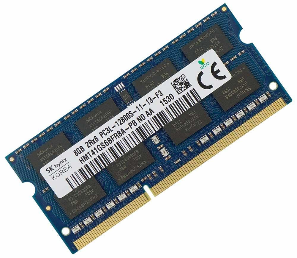 Оперативная память SK hynix SODIMM DDR3L 8GB 1600MHz, PC3L-12800s (HMT41GS6BFR8A-PB)